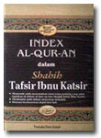 Image of Index Al-Qur'an Shahih Tafsir Ibnu Katsir